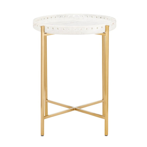 Currey And Company Freya Accent Table