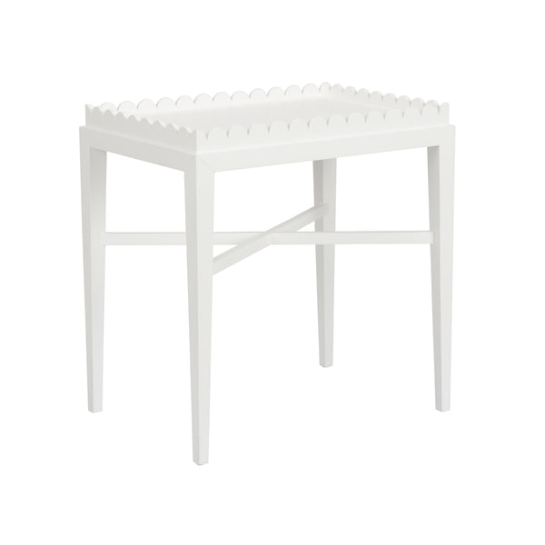 Wildwood Scallop Side Table