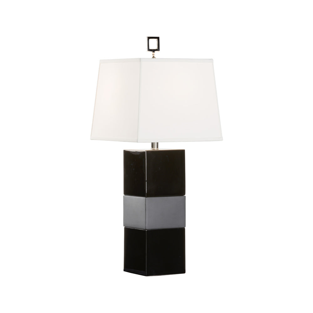 Chelsea House Banded Lamp, Black