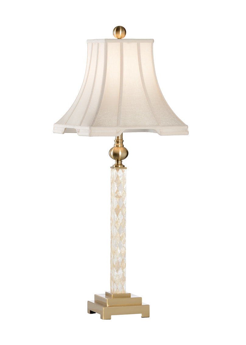 Chelsea House Crystal and Brass Table Lamp – Bucks County Estate
