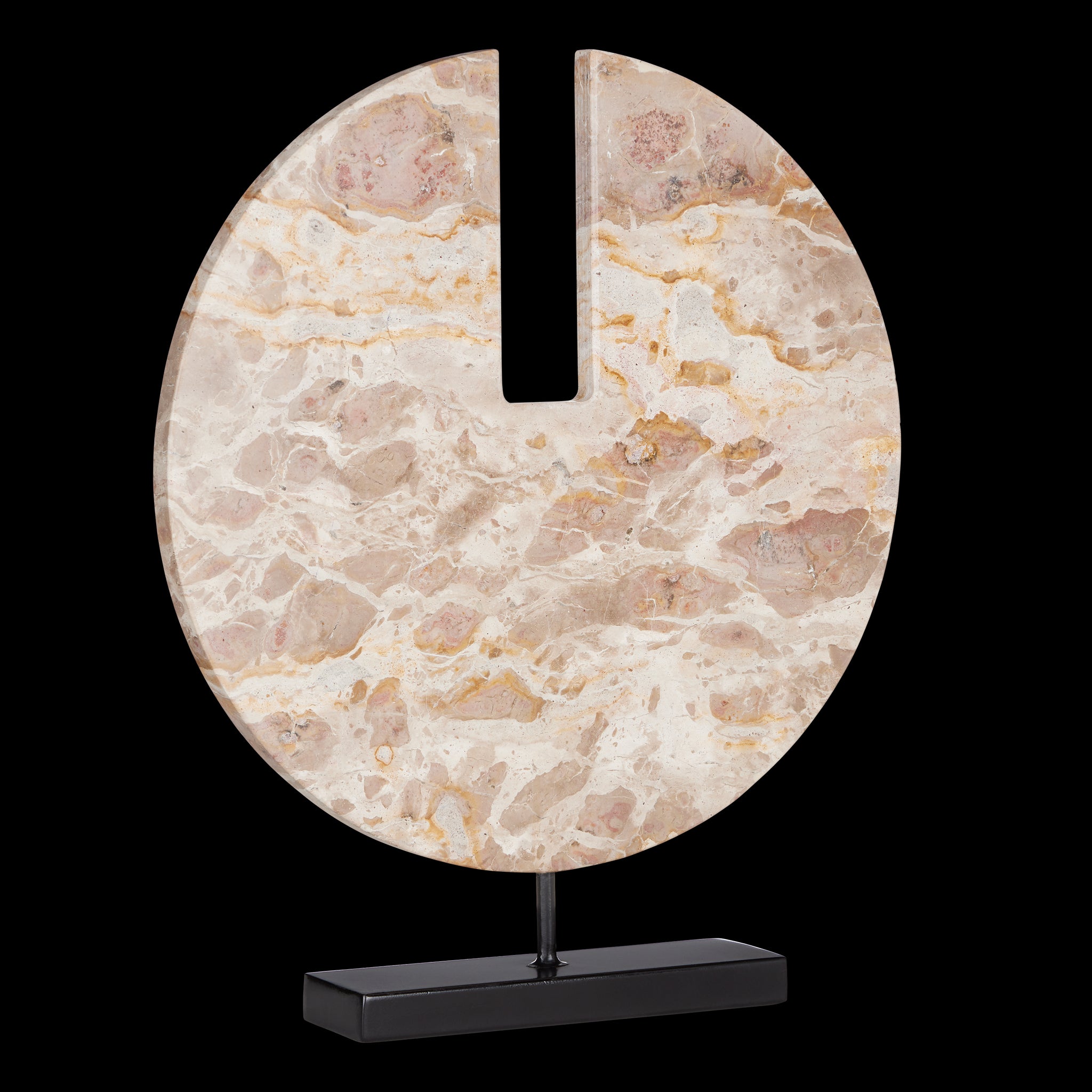 Currey & Company 19.5" Anu Marble Disc