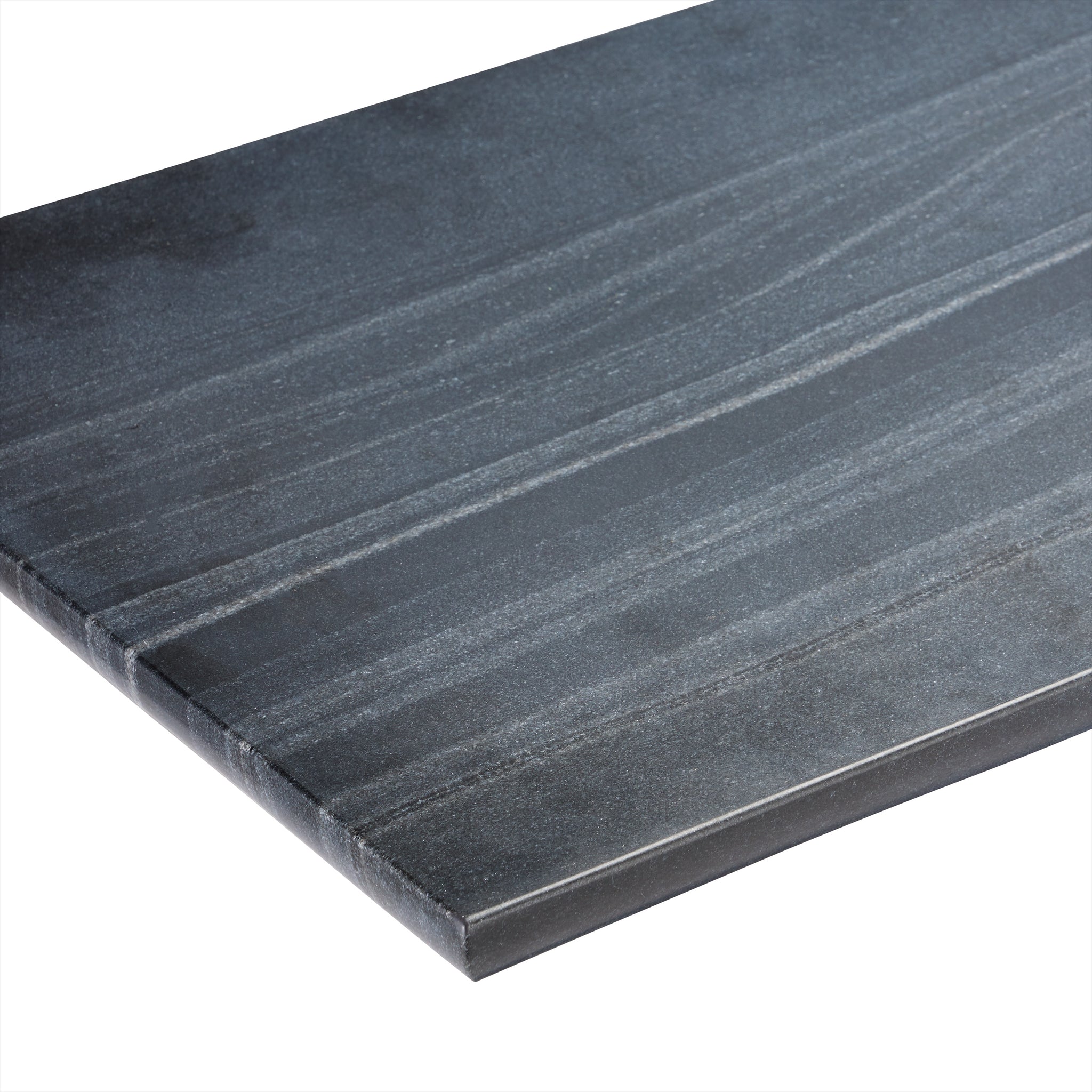 Currey & Company 32" Demi Black Bheslana Marble Console Table