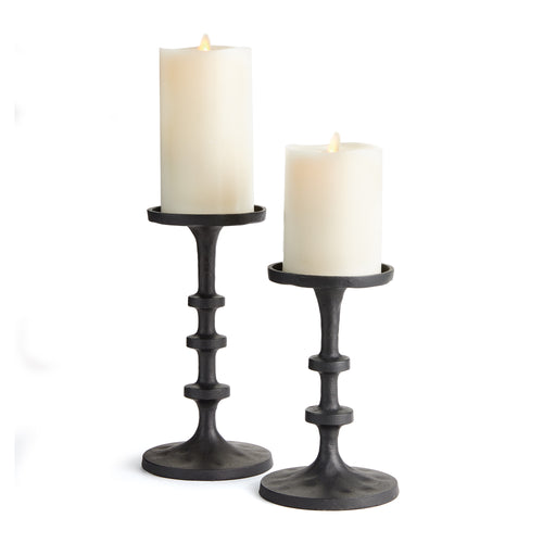 Napa Home And Garden Abacus Petite Candle Stands, Set Of 2