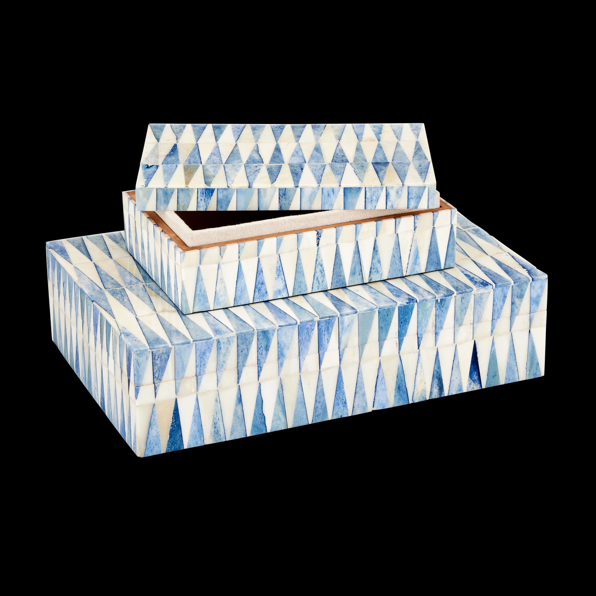 Currey & Company Nadene Bone Box Set Of 2