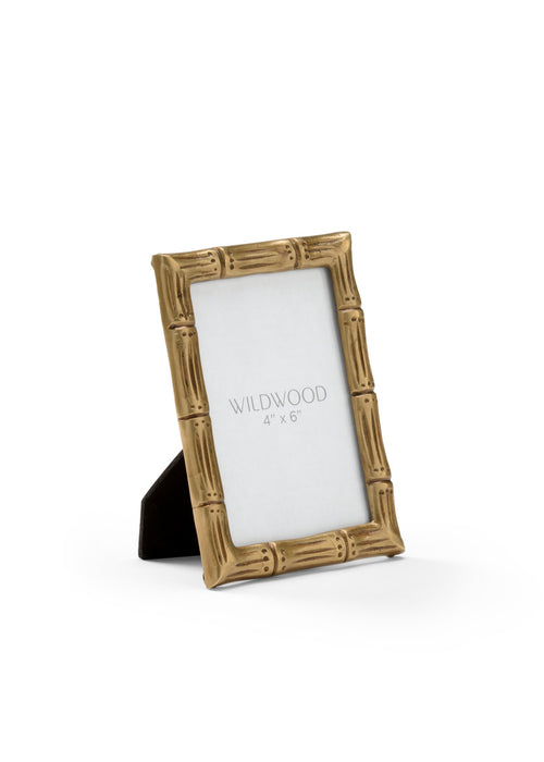 Wildwood Brass Bamboo Picture Frame