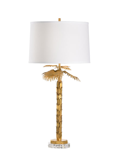 Wildwood - Palm Island Lamp - Gold