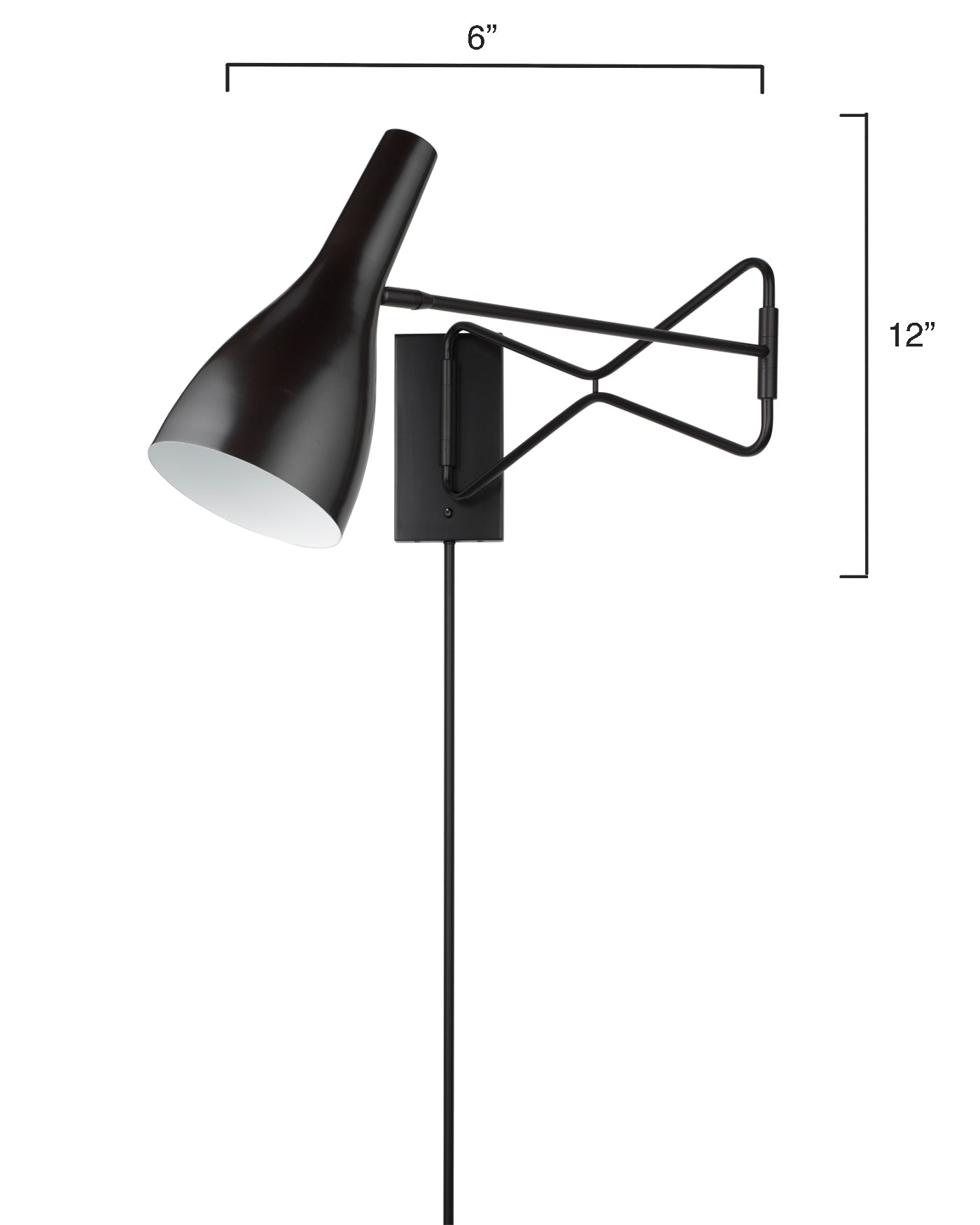 Jamie Young Lenz Swing Arm Wall Sconce