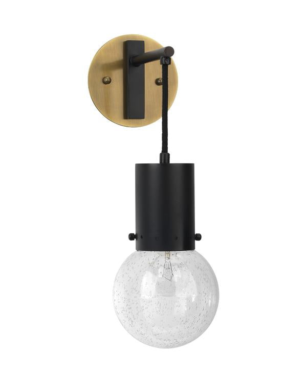 Jamie Young Strada Pendant Sconce In Oiled Bronze