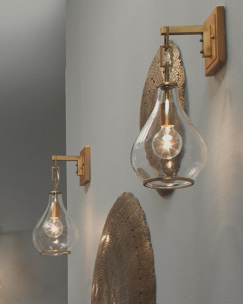 Jamie Young Tear Drop Hanging Wall Sconce