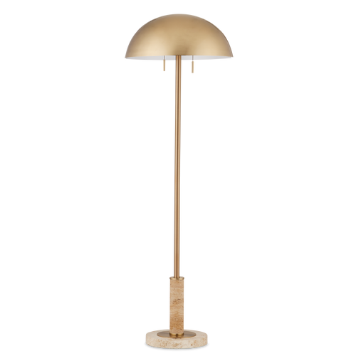 Currey & Company 58.5" Miles 2 Light Floor Lamp