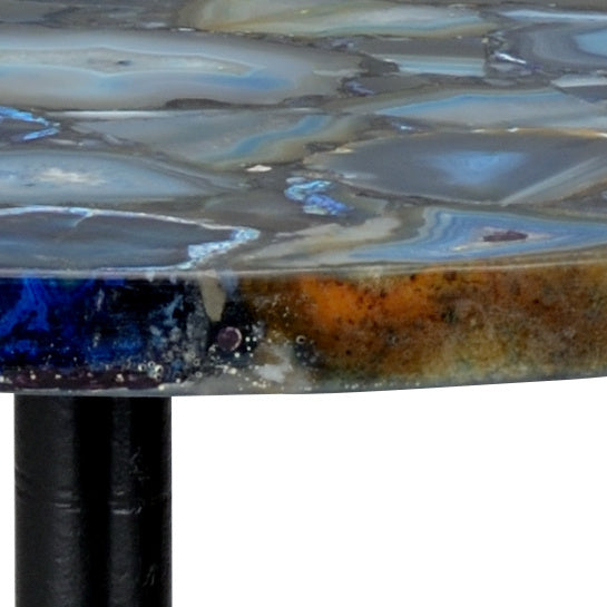 Chelsea House Blue Agate Side Table
