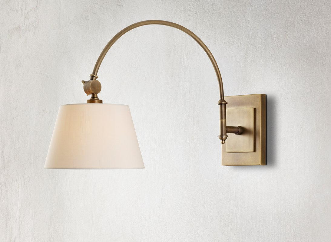 Currey & Company Ashby Swing Arm Sconce