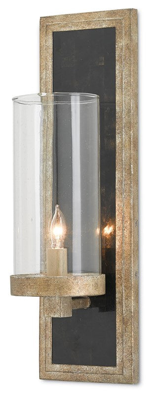 Currey & Company Charade Silver Wall Sconce