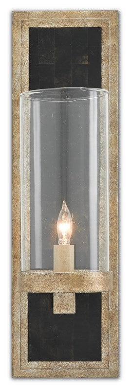 Currey & Company Charade Silver Wall Sconce