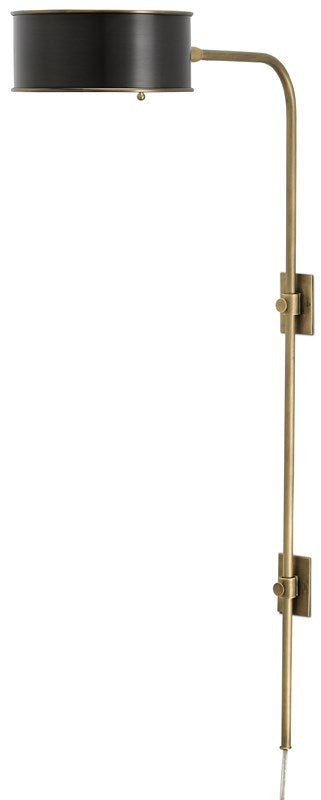 Currey & Company Overture Brass Wall Sconce