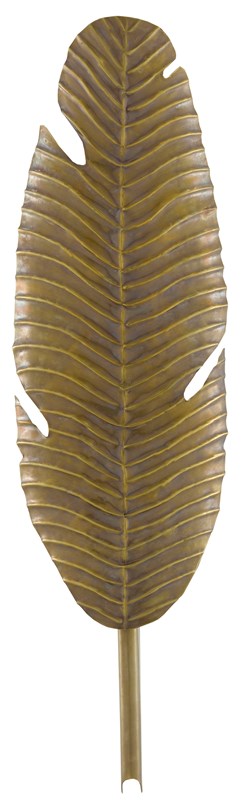 Currey & Company Tropical Leaf Wall Sconce