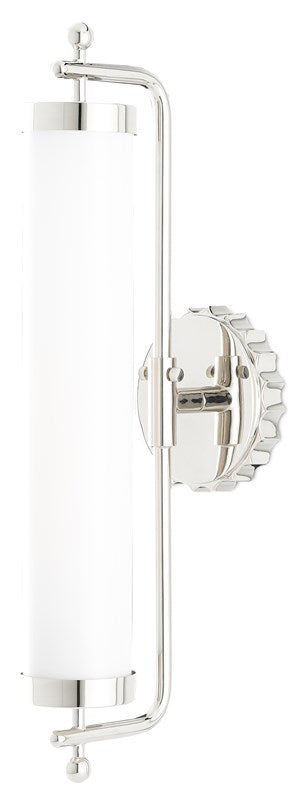 Currey & Company Latimer Nickel Wall Sconce