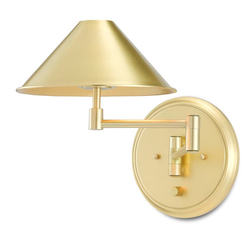 Currey And Company Seton Swing Arm Wall Sconce