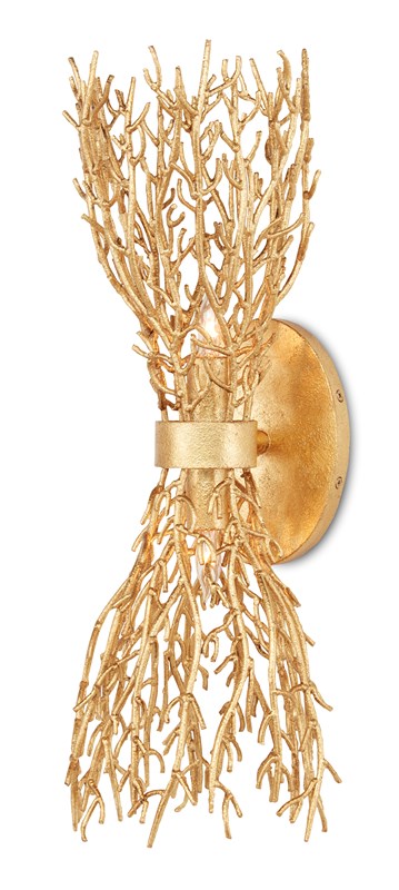 Aviva Stanoff For Currey And Company Sea Fan Wall Sconce