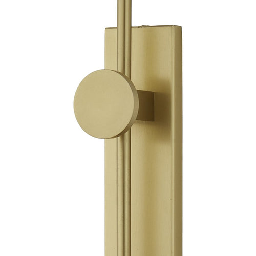 Currey And Company Satire Brass Swing Arm Wall Sconce