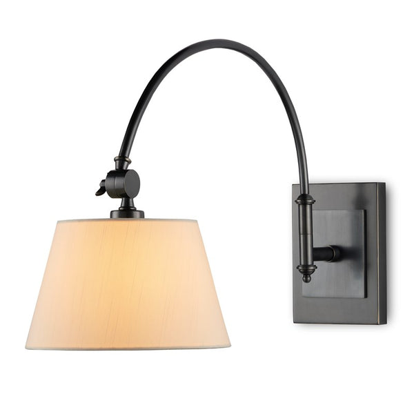 Currey And Company Ashby Bronze Swing Arm Wall Sconce