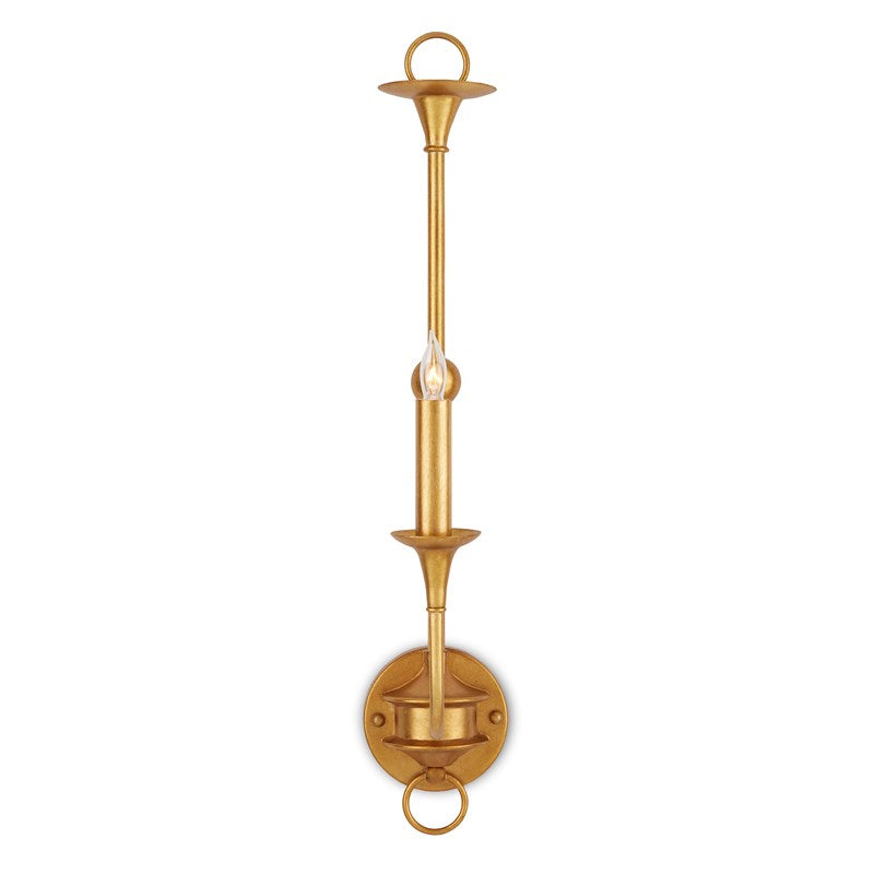 Currey And Company Nottaway Gold Wall Sconce