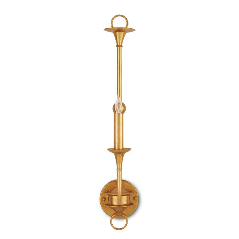 Currey And Company Nottaway Gold Wall Sconce