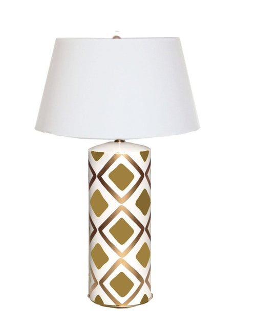 Dana Gibson Haslam Table Lamp in Brown