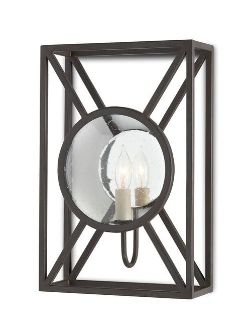 Currey & Company Beckmore Black Wall Sconce