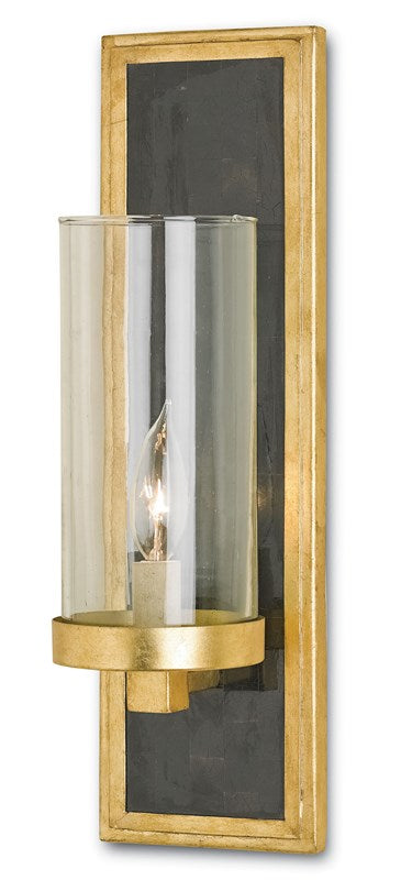 Currey & Company Charade Gold Wall Sconce