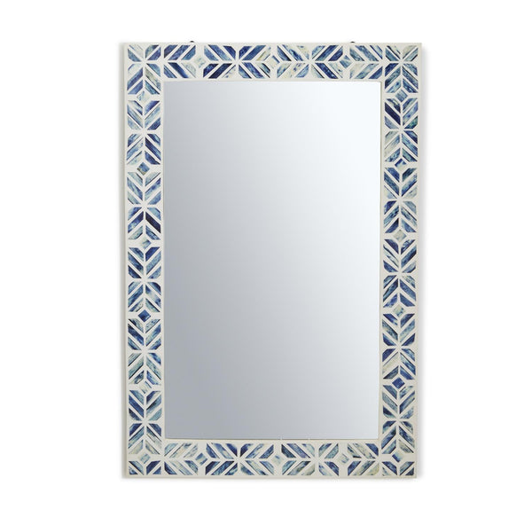 Azure Mosaic Wall Mirror