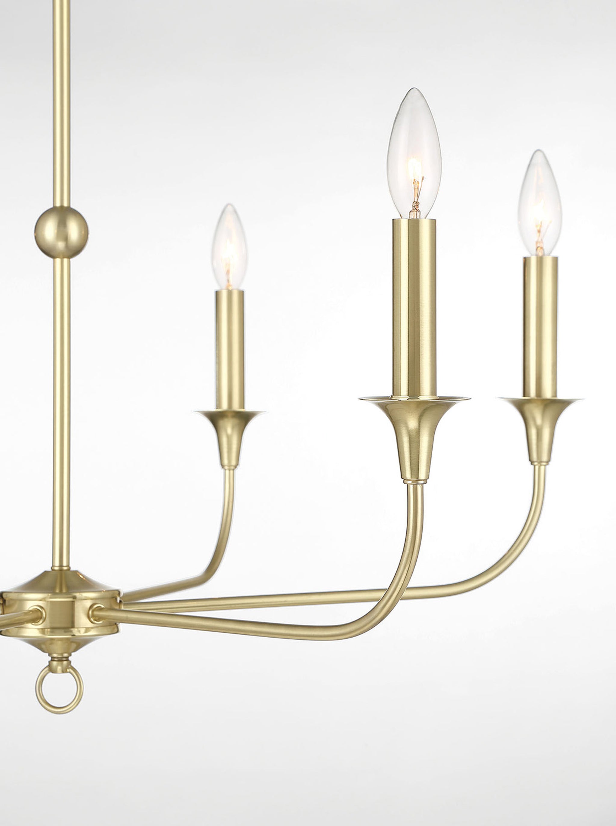 Lumanity Charlotte 6 Arm Candle Style Chandelier