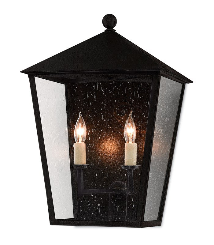 Currey & Company Bening Medium Outdoor Wall Sconce