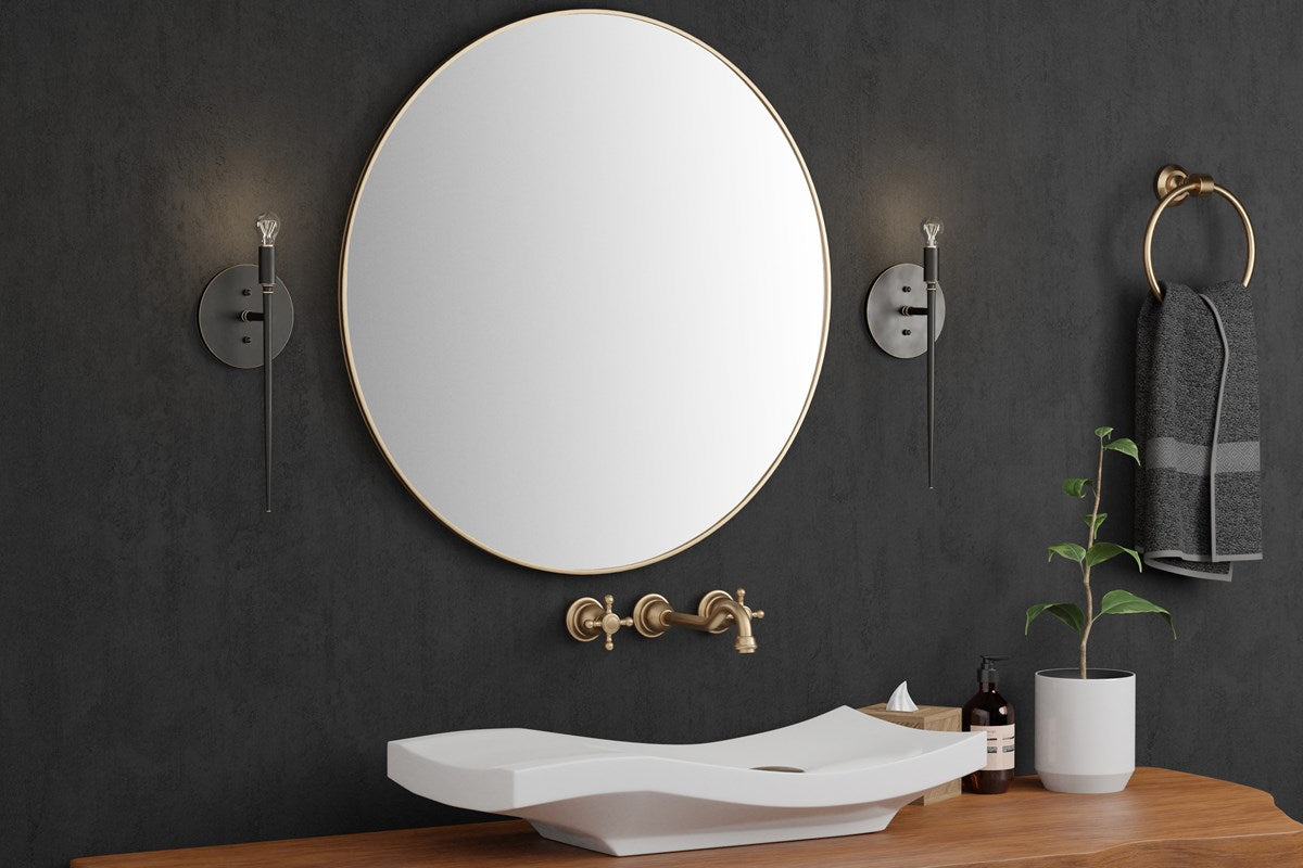 Currey And Company Bel Canto Bronze Wall Sconce