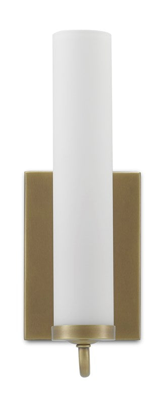 Currey And Company Brindisi Brass Wall Sconce