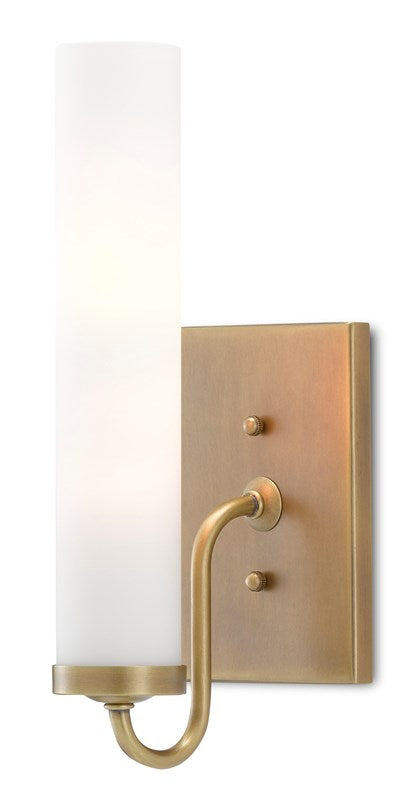 Currey And Company Brindisi Brass Wall Sconce
