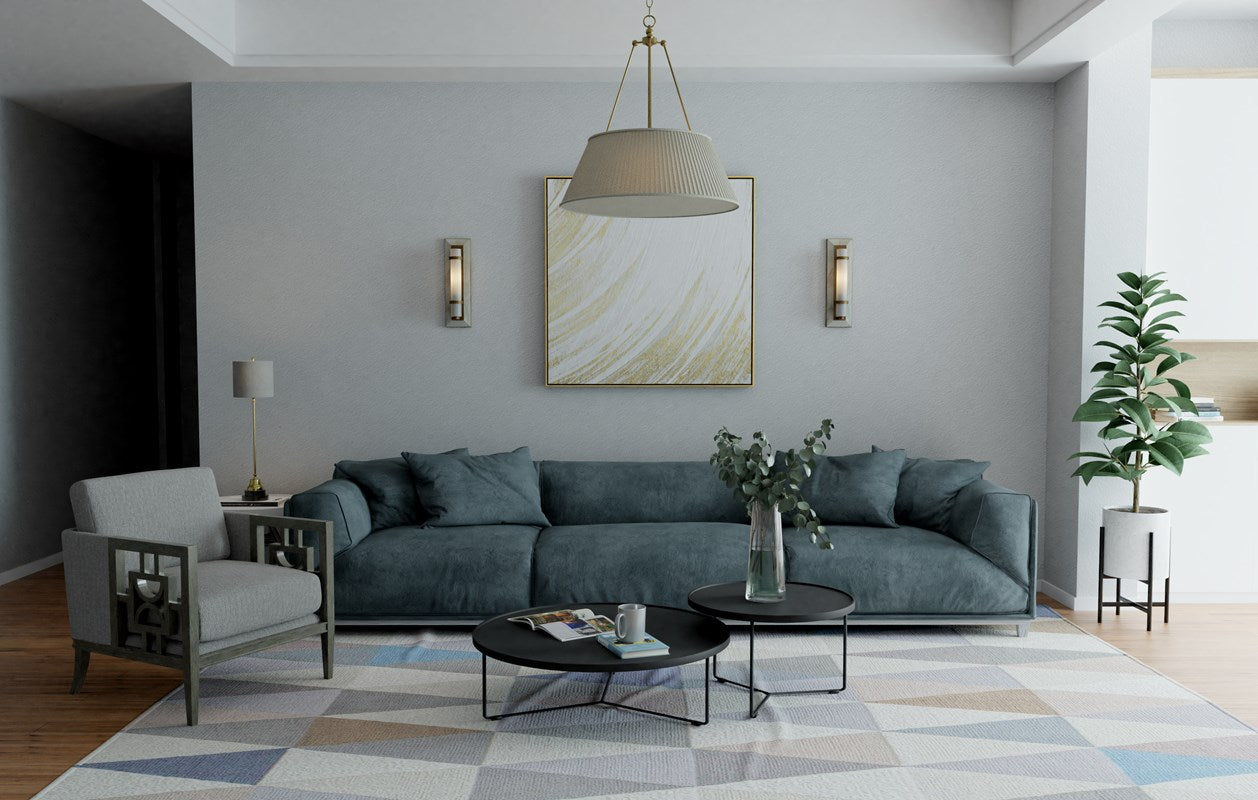 Currey And Company Bruneau Brass Wall Sconce