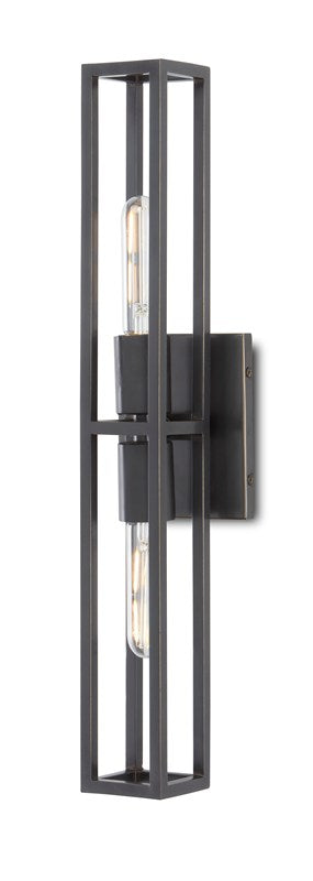 Currey And Company Bergen Bronze Wall Sconce