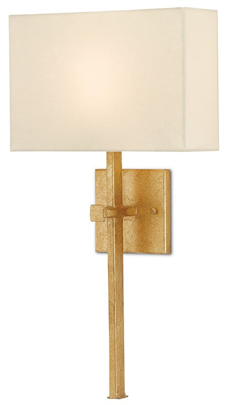 Currey And Company Ashdown Gold Wall Sconce