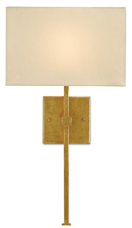 Currey And Company Ashdown Gold Wall Sconce