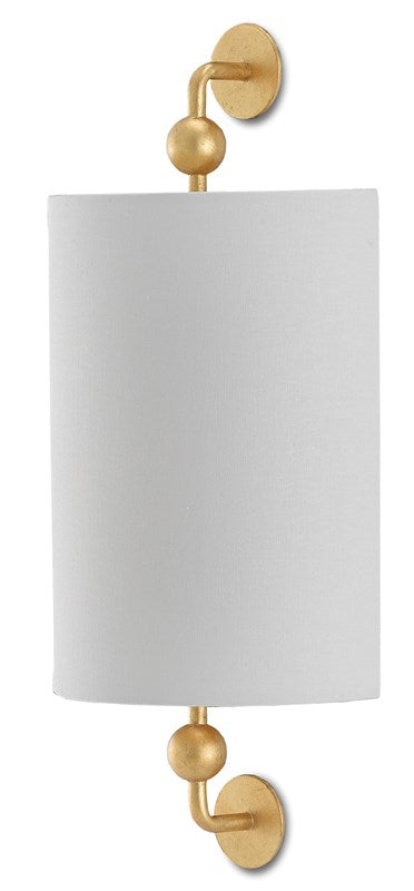 Currey & Company Tavey Gold Wall Sconce