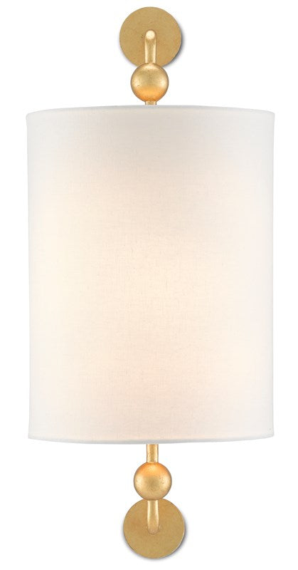 Currey & Company Tavey Gold Wall Sconce