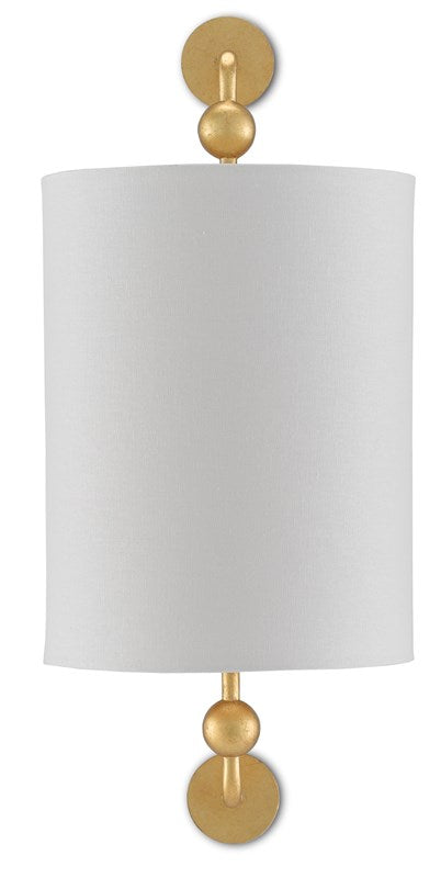 Currey & Company Tavey Gold Wall Sconce