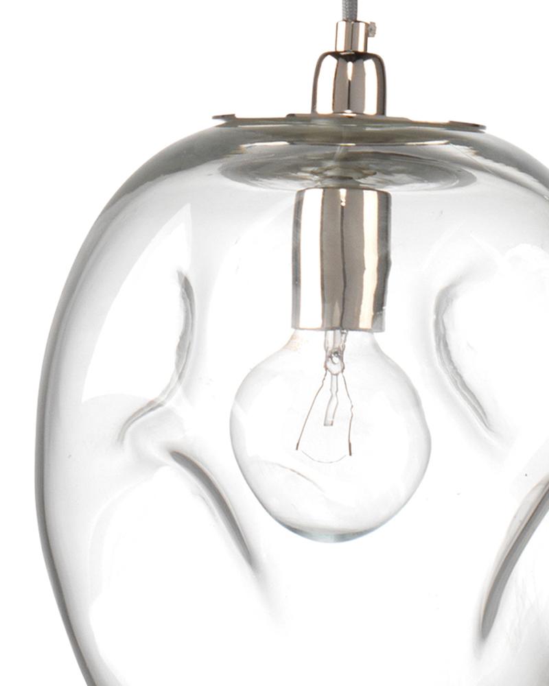 Jamie Young Dimpled Glass Pendant, Large