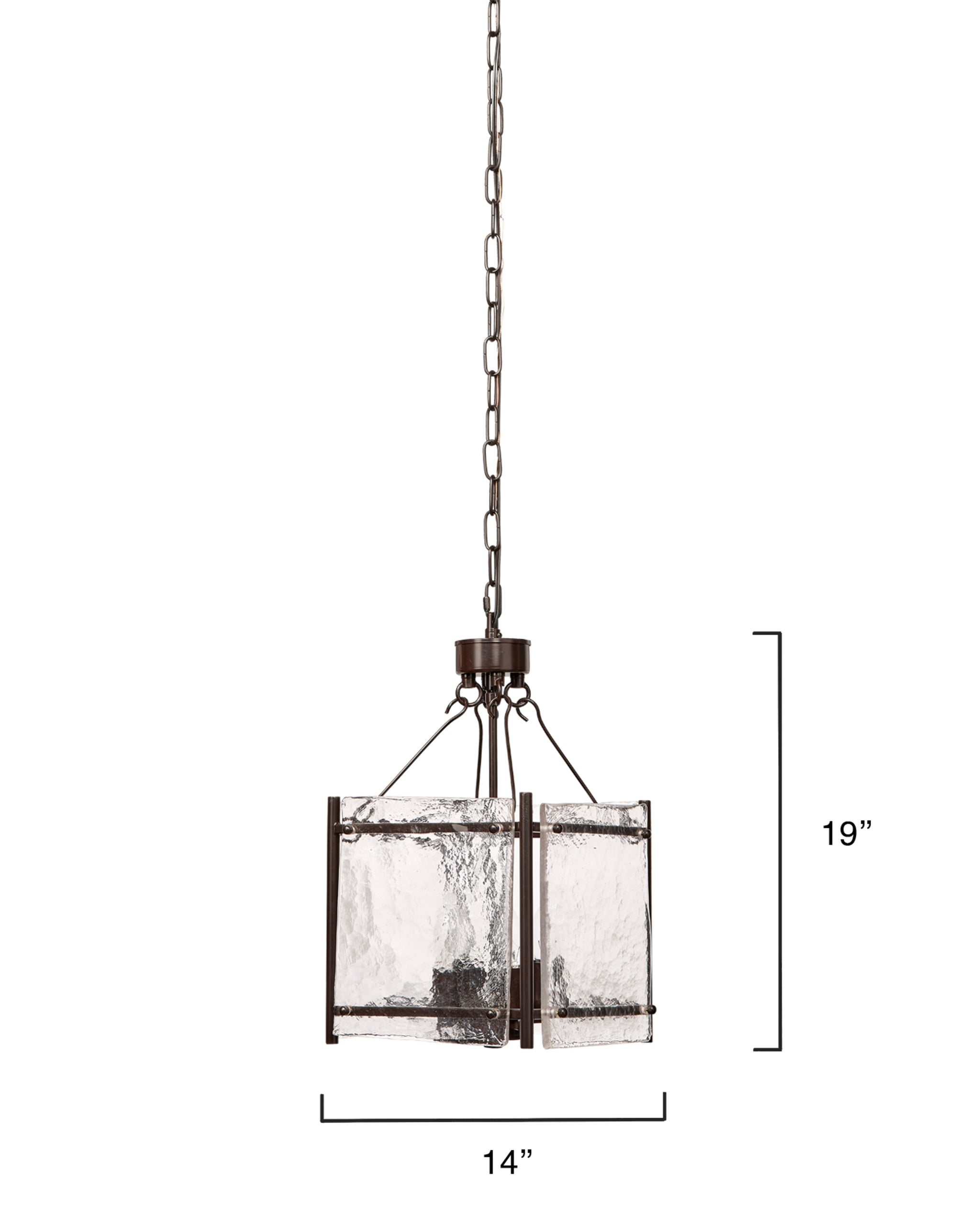 Jamie Young Glenn Small Square Chandelier