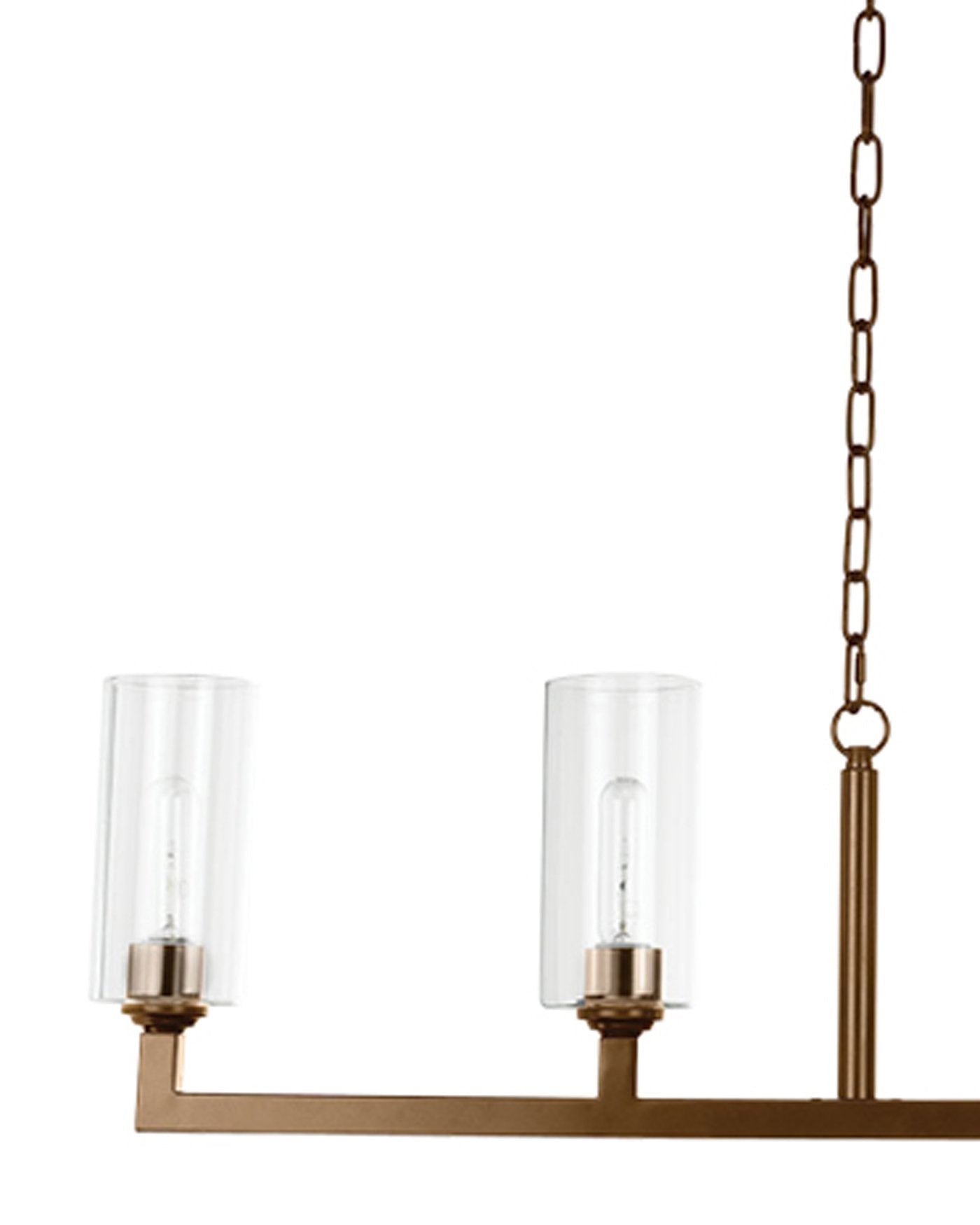 Jamie Young Linear 6 Light Chandelier