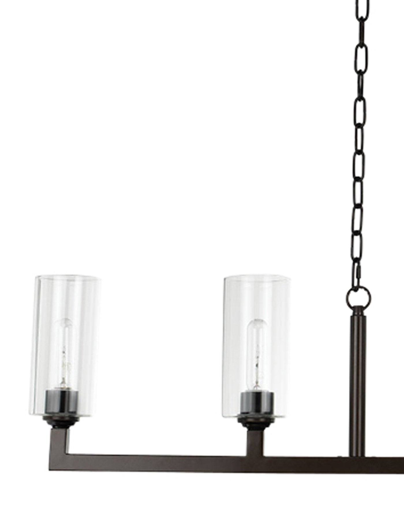 Jamie Young Linear 6 Light Chandelier