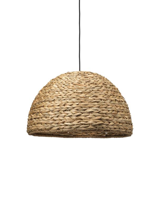 Jamie Young Shoreline Pendant In Natural Seagrass