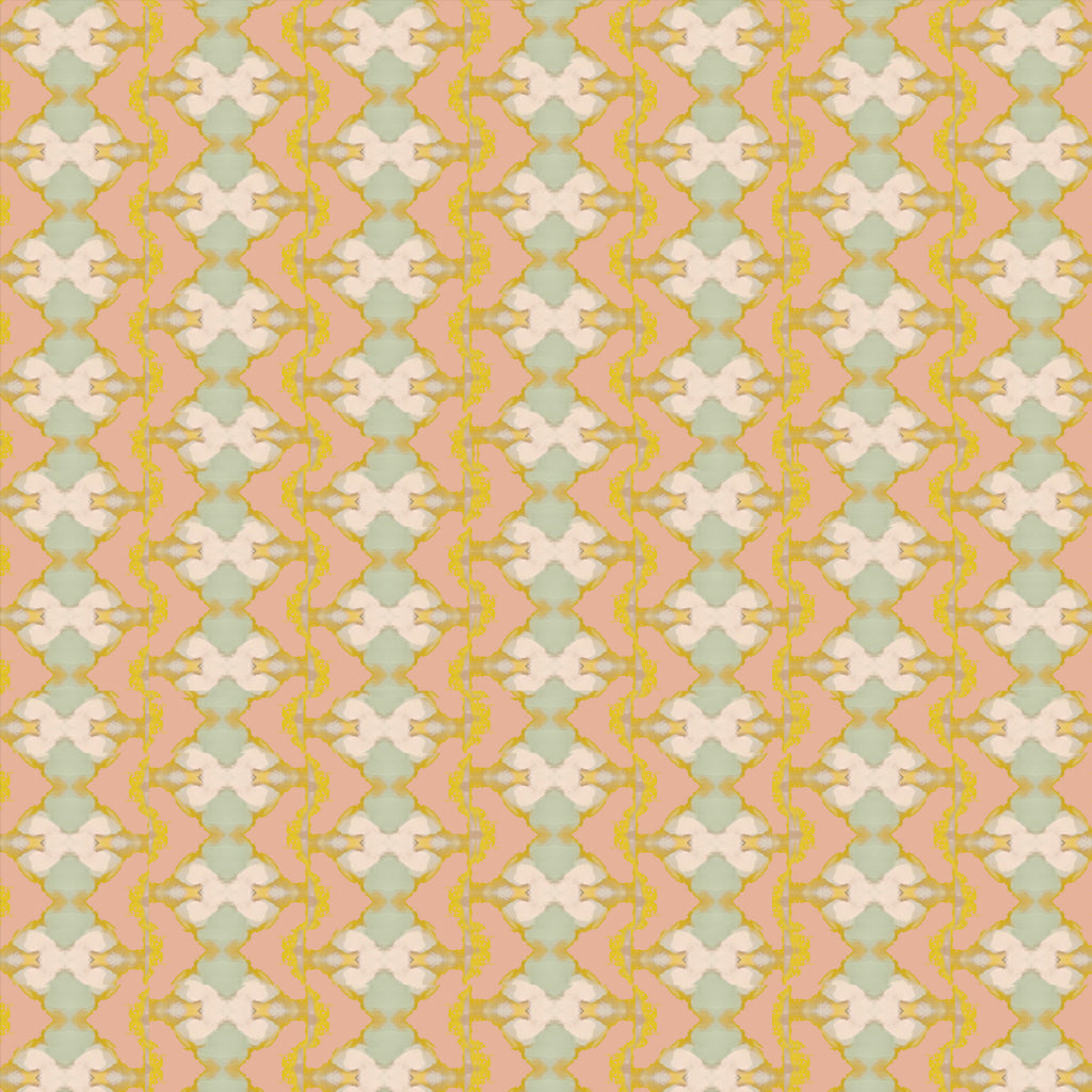 Laura Park Lily Pond Apricot Bedding Collection