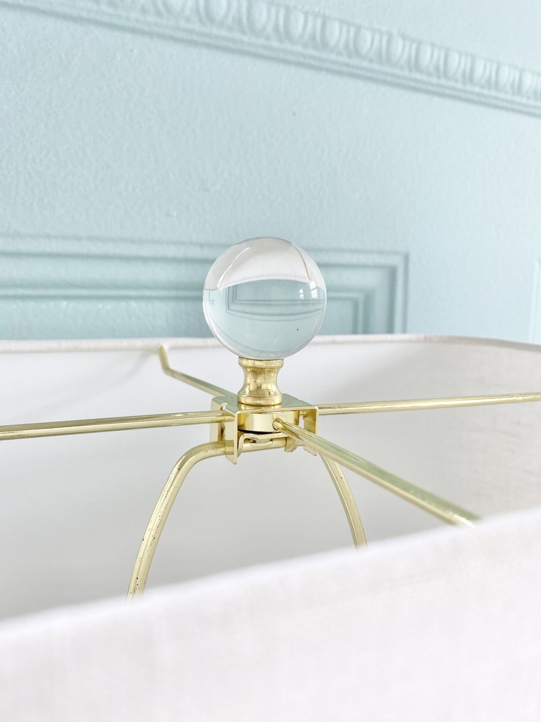 Couture Lighting Elaina Gold Buffet Table Lamp